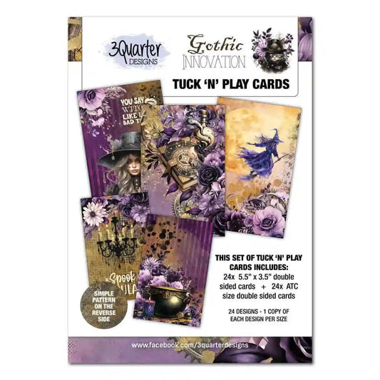 3Quarter Designs - Tuck 'n Play - Gothic Innovation - The Crafty Kiwi