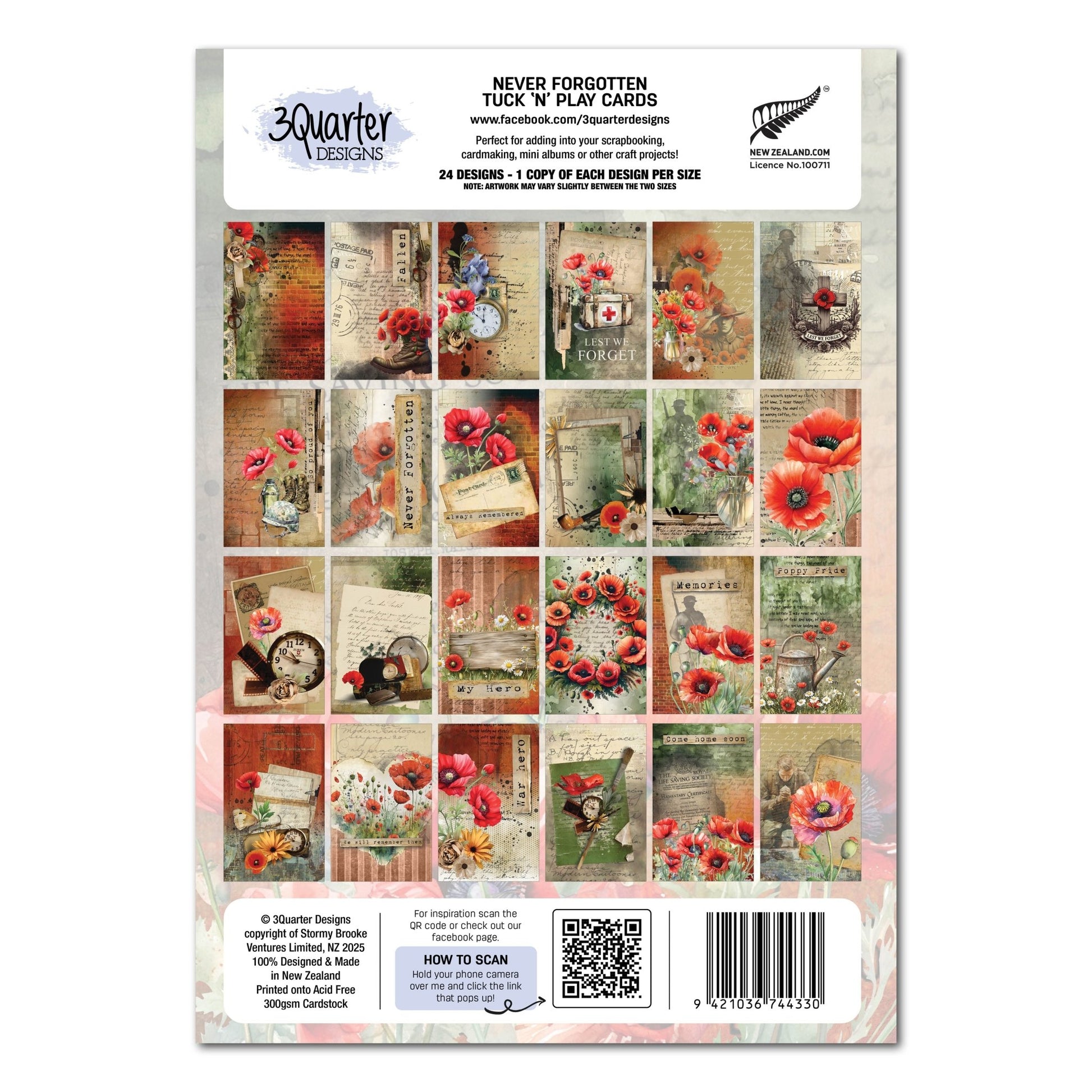 3Quarter Designs - Tuck 'n Play Never Forgotten - The Crafty Kiwi