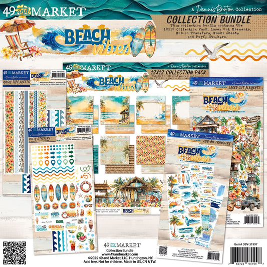 49 and Market - BEACH VIBES - Collection Bundle - The Crafty Kiwi