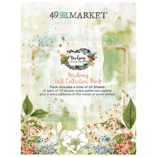 49 and Market - BIRDSONG - 6x8 Collection Pack - The Crafty Kiwi