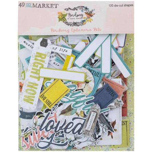 49 and Market - BIRDSONG - Ephemera Bits - The Crafty Kiwi