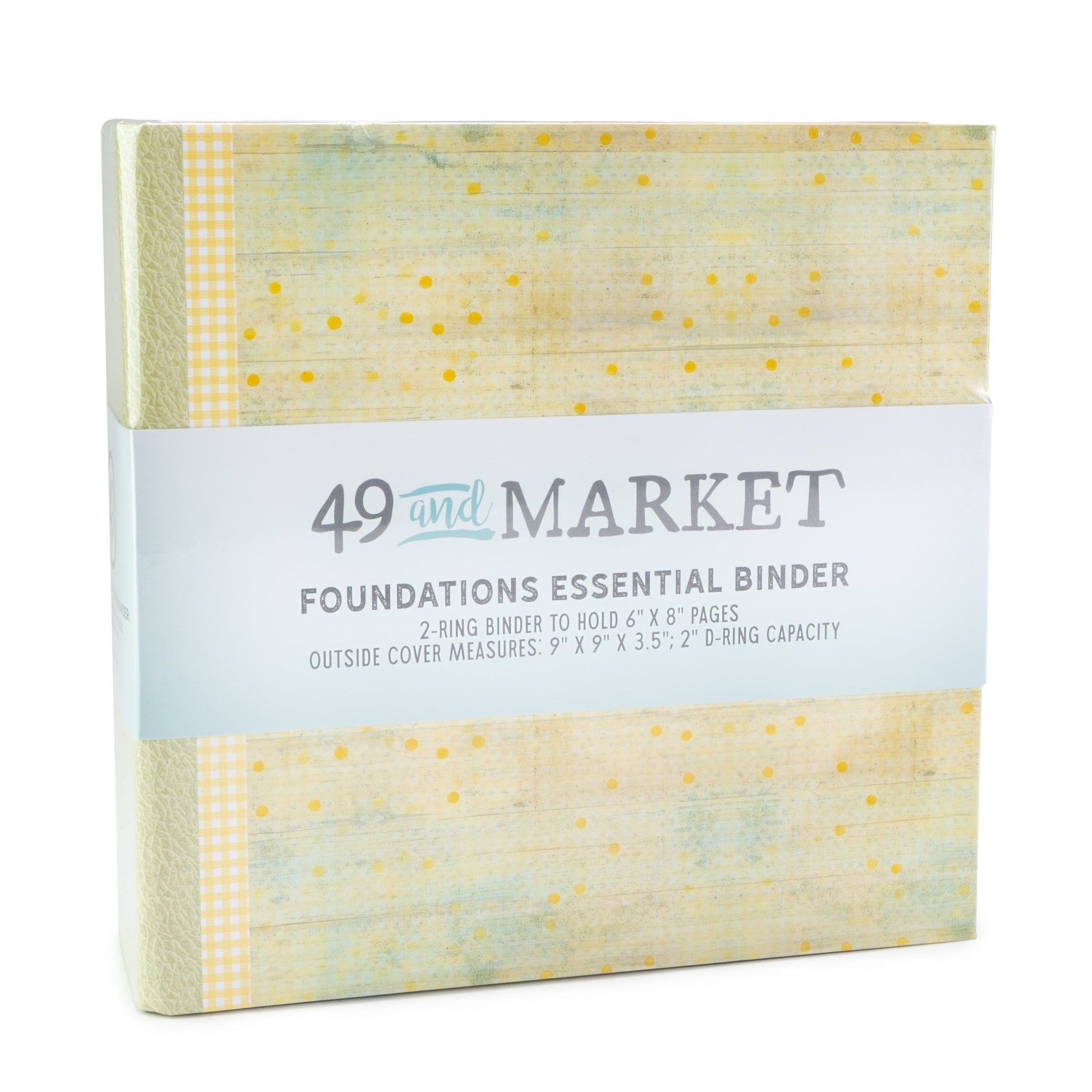 49 And Market - BOTANICAL BUZZ Foundations Binder Album Kit - Sunny - The Crafty Kiwi