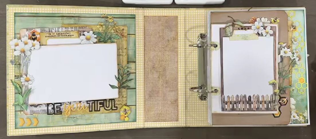 49 and Market - Botanical Buzz Mini Album Class OR Kit option - The Crafty Kiwi