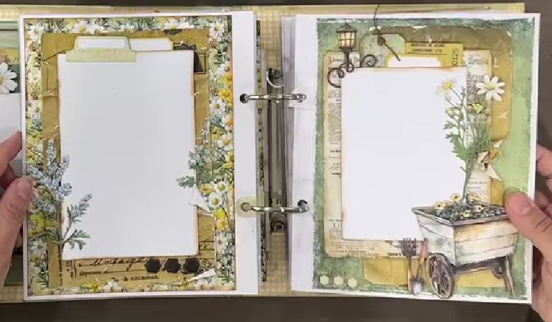 49 and Market - Botanical Buzz Mini Album Class OR Kit option - The Crafty Kiwi