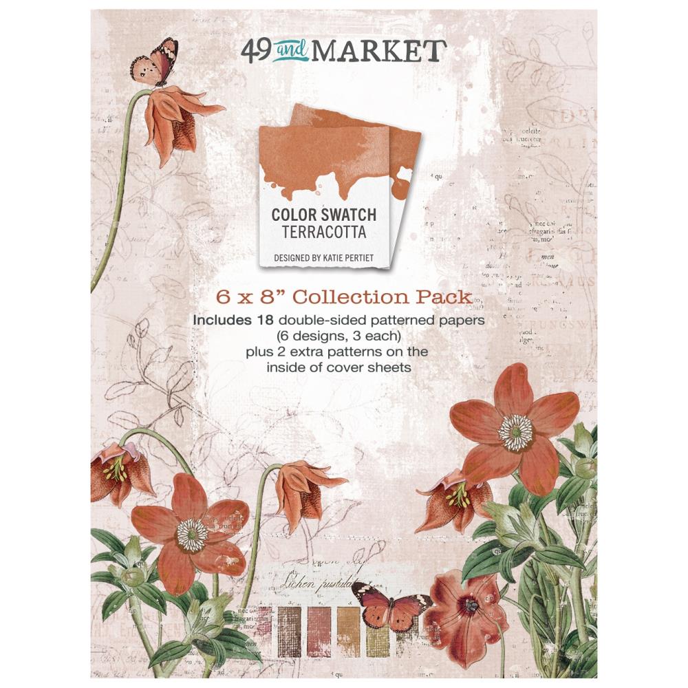 49 and Market - COLOR SWATCH: TERRACOTTA - 6x8 Collection Pack - The Crafty Kiwi