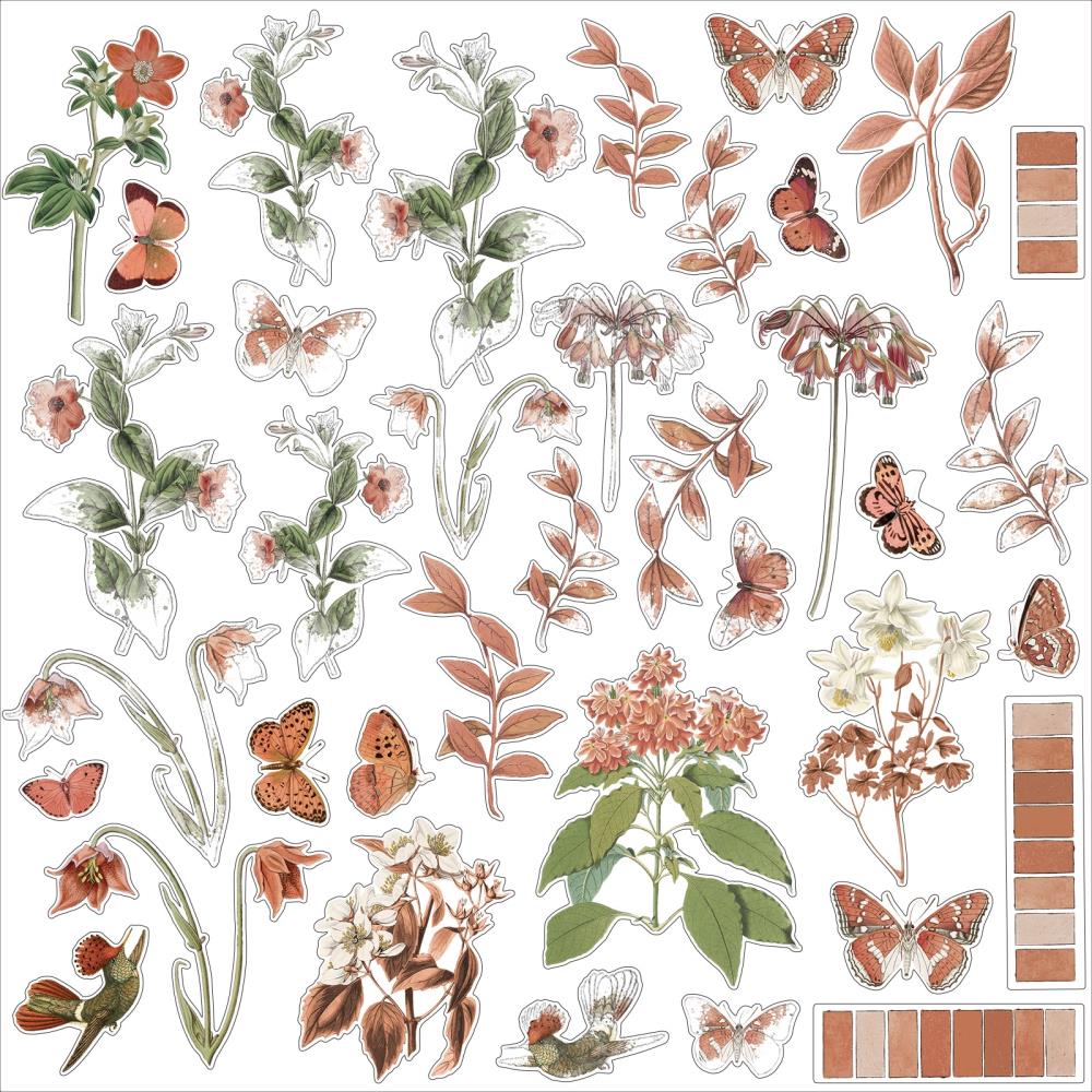 49 and Market - COLOR SWATCH: TERRACOTTA - Acetate Assortment - The Crafty Kiwi