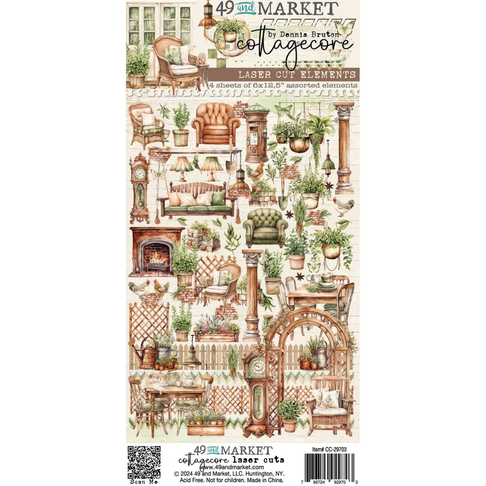 49 and Market - COTTAGECORE - Laser Cut Outs - The Crafty Kiwi