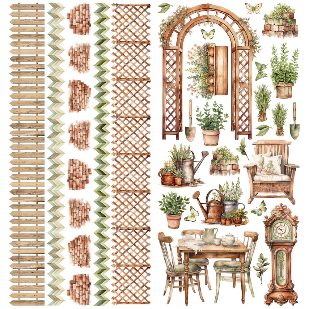 Core Cut Out 49 and Market - COTTAGECORE - Laser Cut Outs – The Crafty Kiwi
