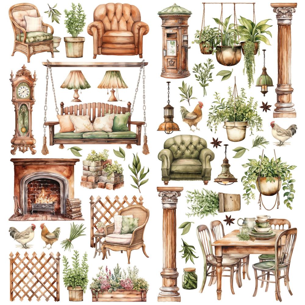 49 and Market - COTTAGECORE - Laser Cut Outs - The Crafty Kiwi