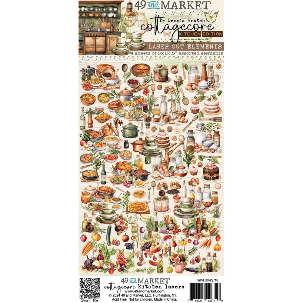 49 and Market - COTTAGECORE - Laser Cut Outs - Kitchen Edition - The Crafty Kiwi