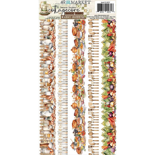 49 and Market - COTTAGECORE - Washi Sheets - The Crafty Kiwi