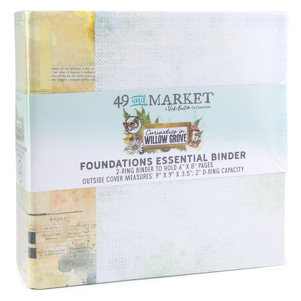 49 and Market - Curiosities in Willow Grove - Binder Album Kit - The Crafty Kiwi