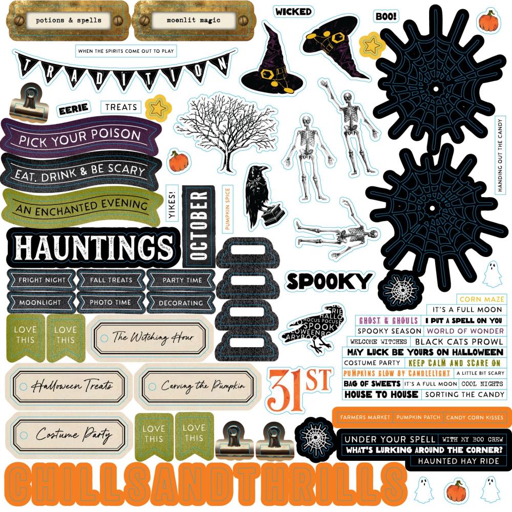 49 And Market - Curiosities in Willow Grove - Halloween Assortment - The Crafty Kiwi