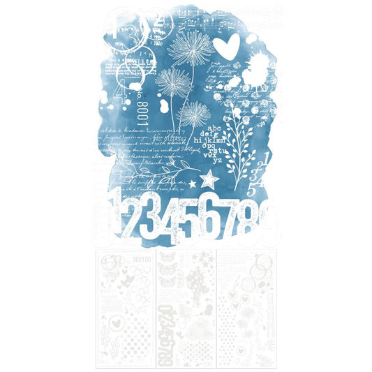 49 and Market - Curiosities in Willow Grove - Irresistible Rub - On Transfer Kit - The Crafty Kiwi