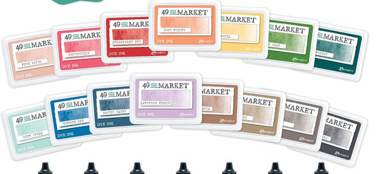 49 and Market - Dye Ink Pads - Bulk Purchase (15 ink pads) - The Crafty Kiwi