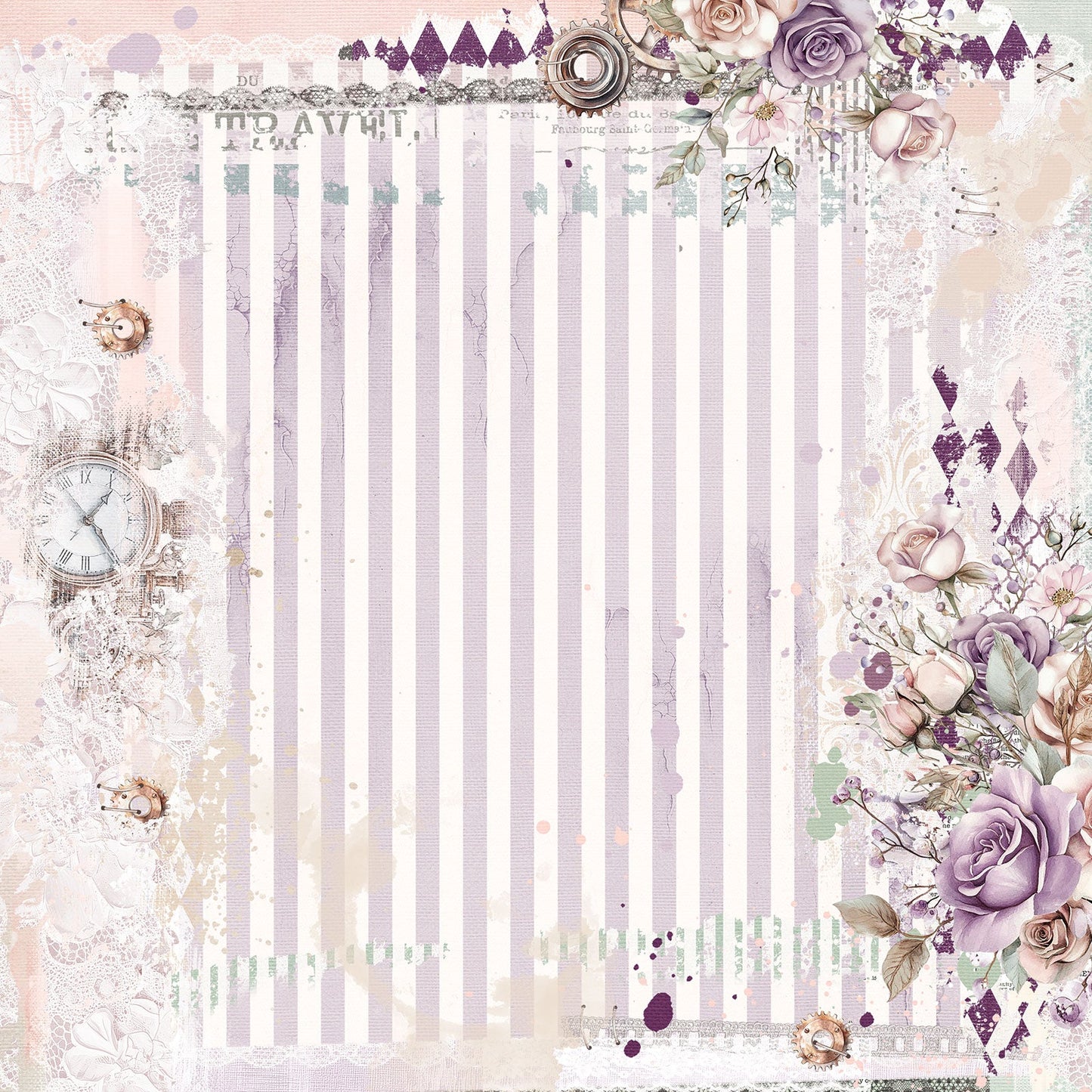 49 and Market - ECHOES OF TIME - 12 x12 Collection Pack - The Crafty Kiwi