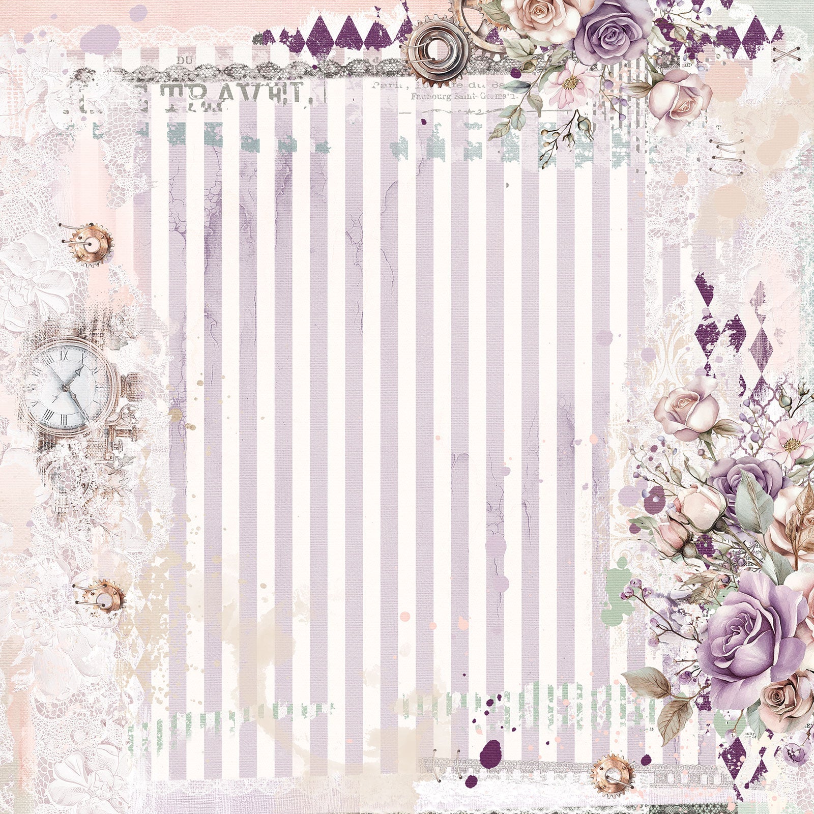 49 and Market - ECHOES OF TIME - 12 x12 Collection Pack - The Crafty Kiwi