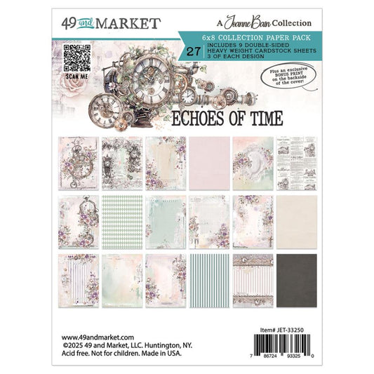 49 and Market - ECHOES OF TIME - 6x8 Collection Pack - The Crafty Kiwi