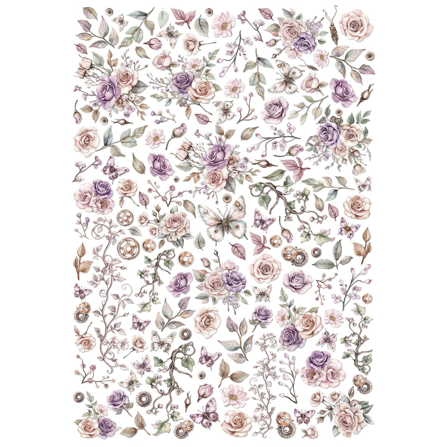 49 and Market - ECHOES OF TIME - Laser Cut Wildflowers - The Crafty Kiwi