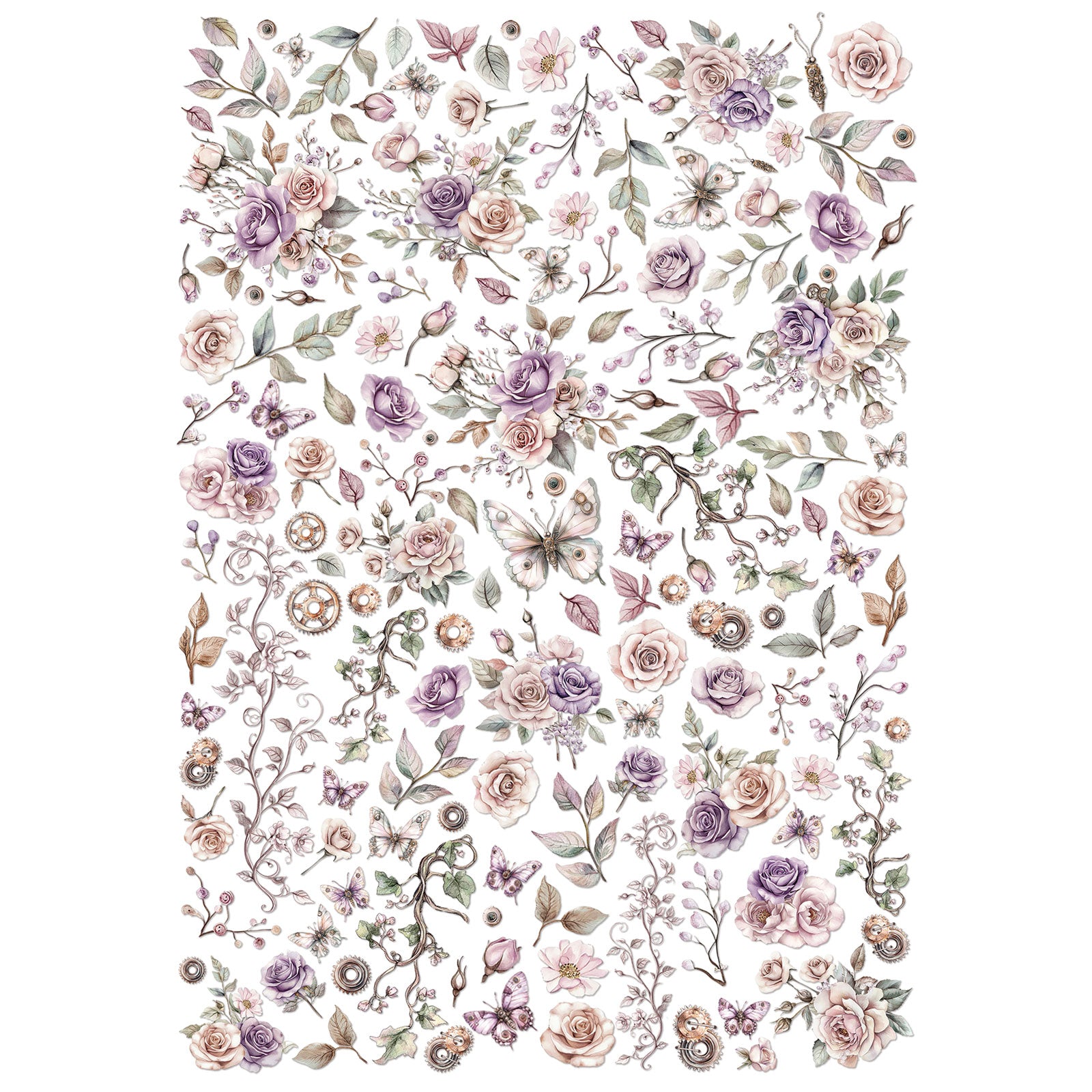 49 and Market - ECHOES OF TIME - Laser Cut Wildflowers - The Crafty Kiwi