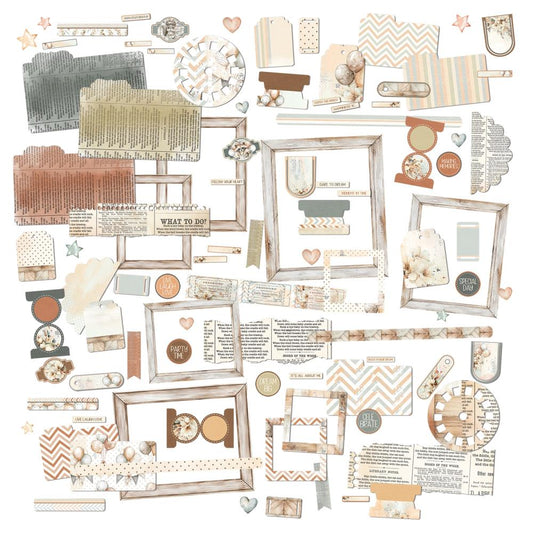 49 and Market - LITTLE DREAMERS/LITTLE CELEBRATIONS - Die Cut Elements - The Crafty Kiwi