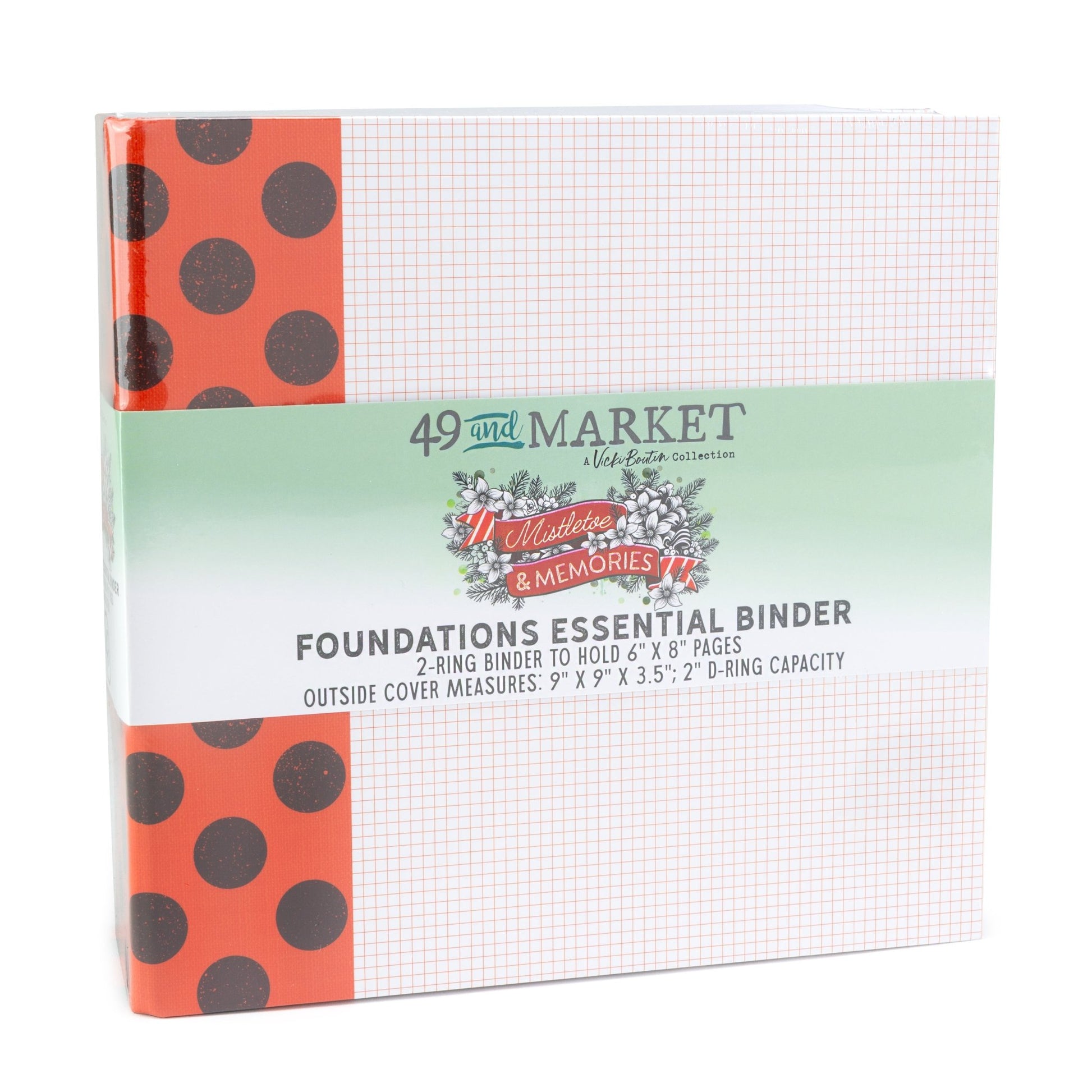 49 And Market - MISTLETOE AND MEMORIES - Binder Album Kit - The Crafty Kiwi