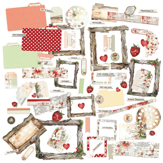 49 and Market - NATURE'S HAVEN - Die - Cut Elements - The Crafty Kiwi