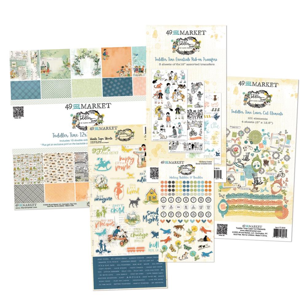 49 and Market - TODDLER TIME - Collection Bundle - The Crafty Kiwi