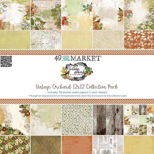 49 and Market - VINTAGE ORCHARD - 12x12 Collection Pack - The Crafty Kiwi