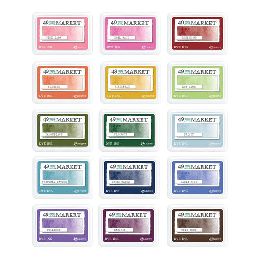 49 and Market - Dye Ink Pad Bundle (15 new colours)