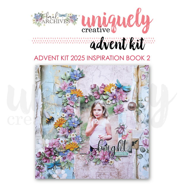 Uniquely Creative - Floral Archives Bundle Kit - Advent 2025