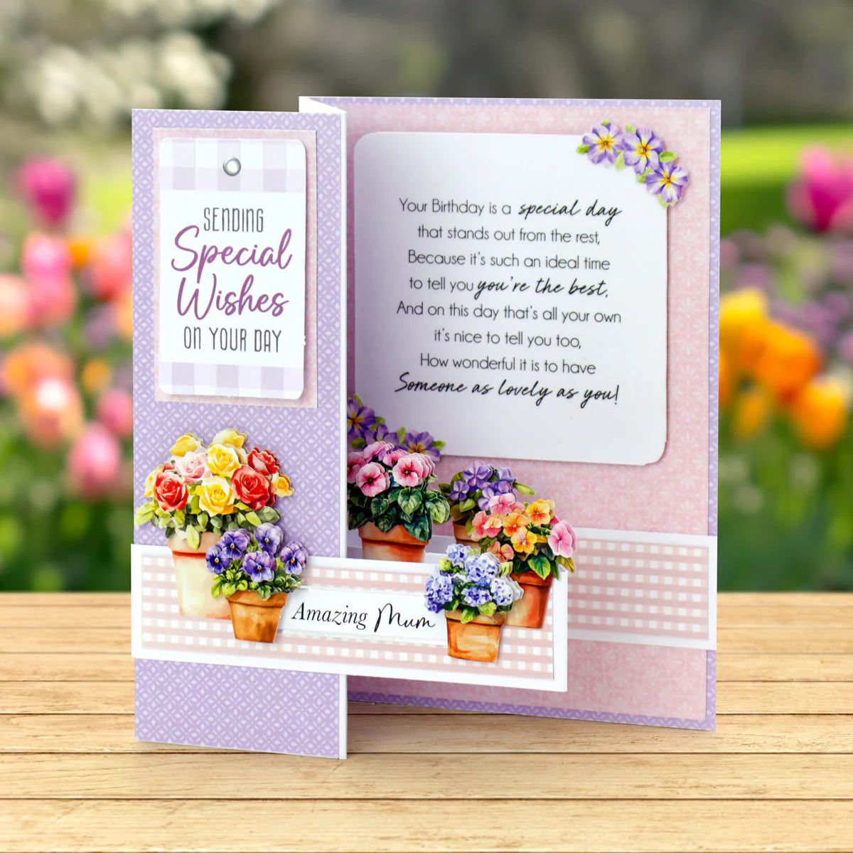 Katy Sue - White 5x7 Side Pop Up Cards & Envelopes 127x178mm (6/pack)
