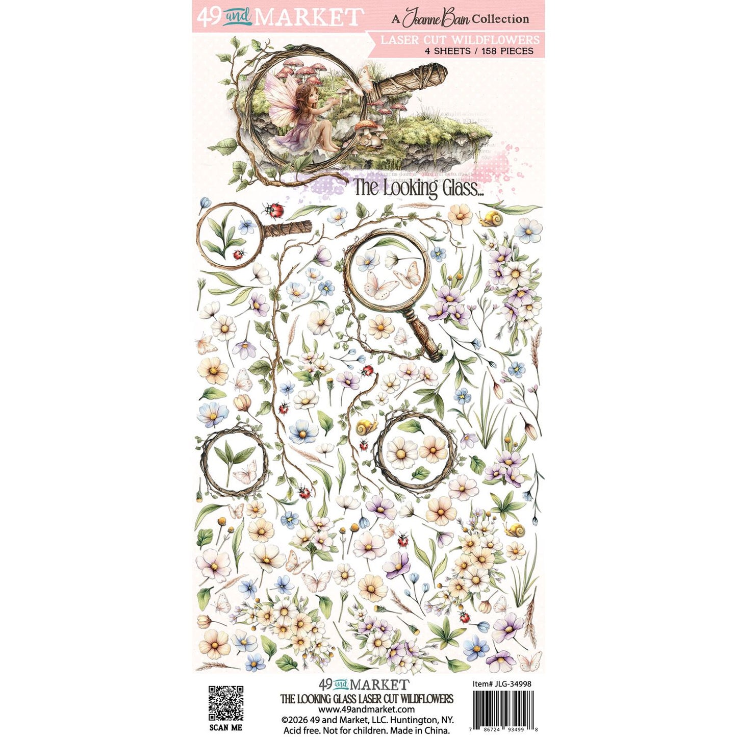 49 And Market - The Looking Glass - Laser Cuts Wildflowers