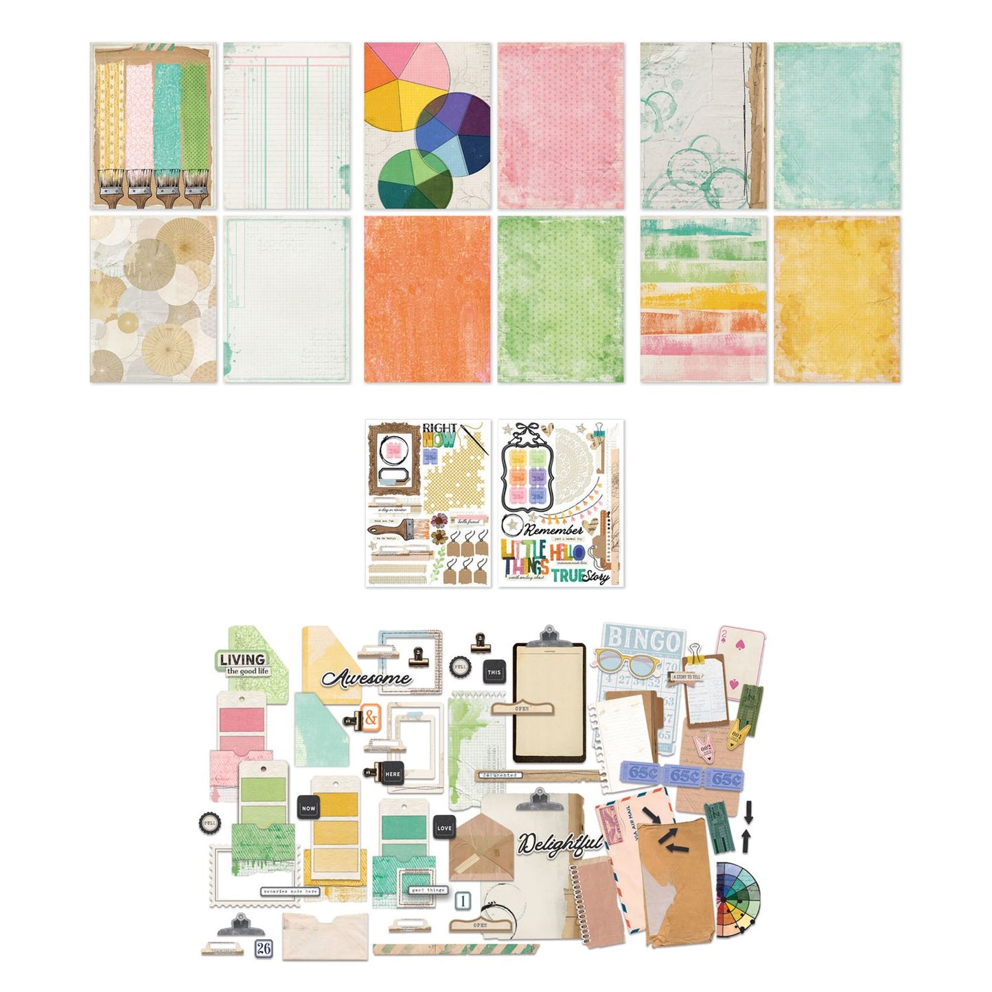49 and Market - Artful Moments  - 6x8 Collection Pack