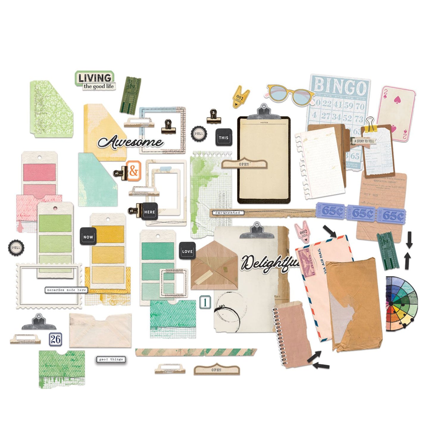 49 and Market - Artful Moments  - 6x8 Collection Pack