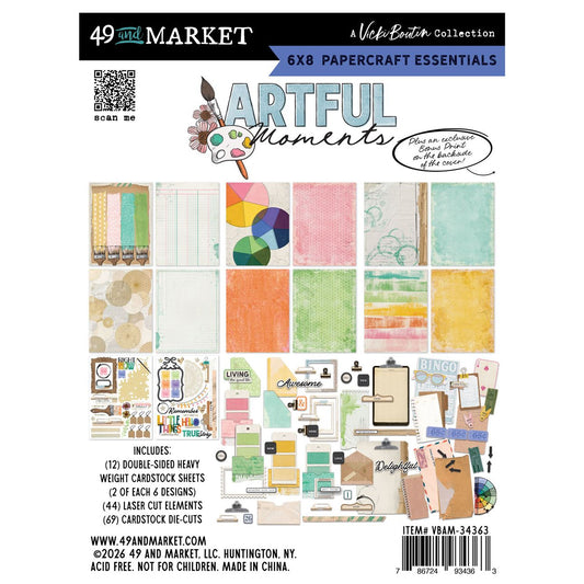 49 and Market - Artful Moments  - 6x8 Collection Pack