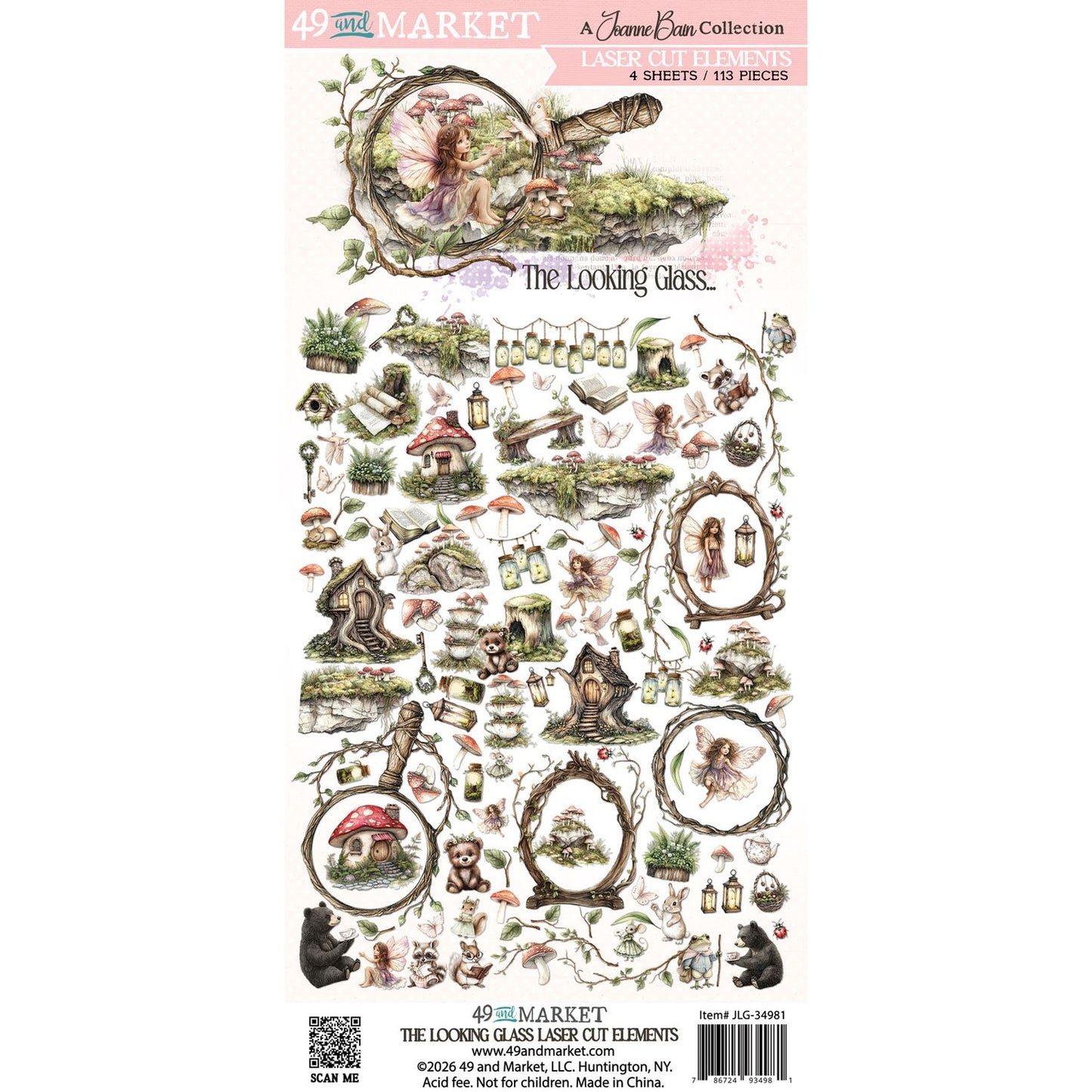 49 And Market - The Looking Glass - Laser Cuts Elements