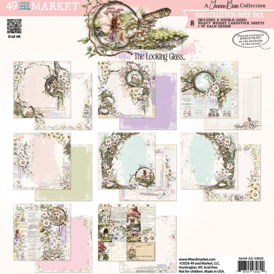 49 And Market - The Looking Glass - 12x12 Collection Pack