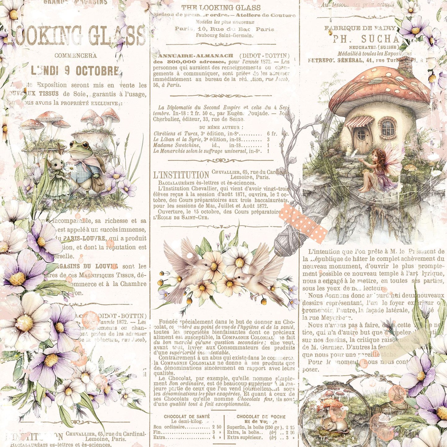 49 And Market - The Looking Glass - 12x12 Collection Pack