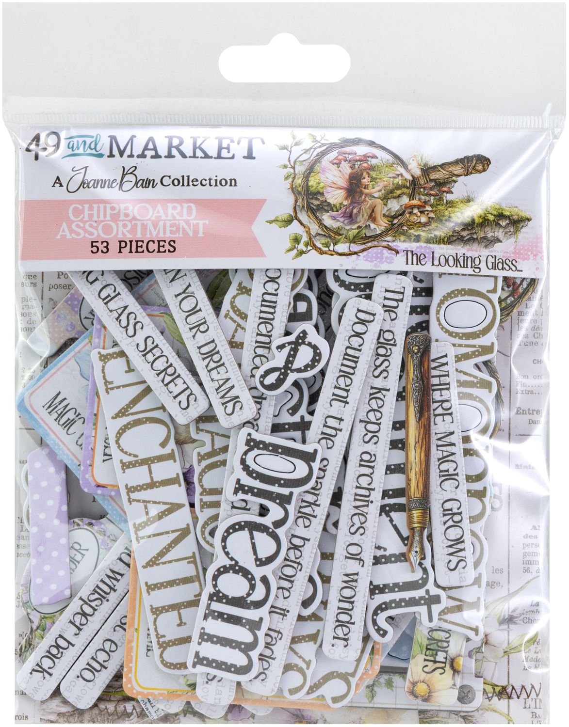 49 and Market - The Looking Glass - Chipboard Set