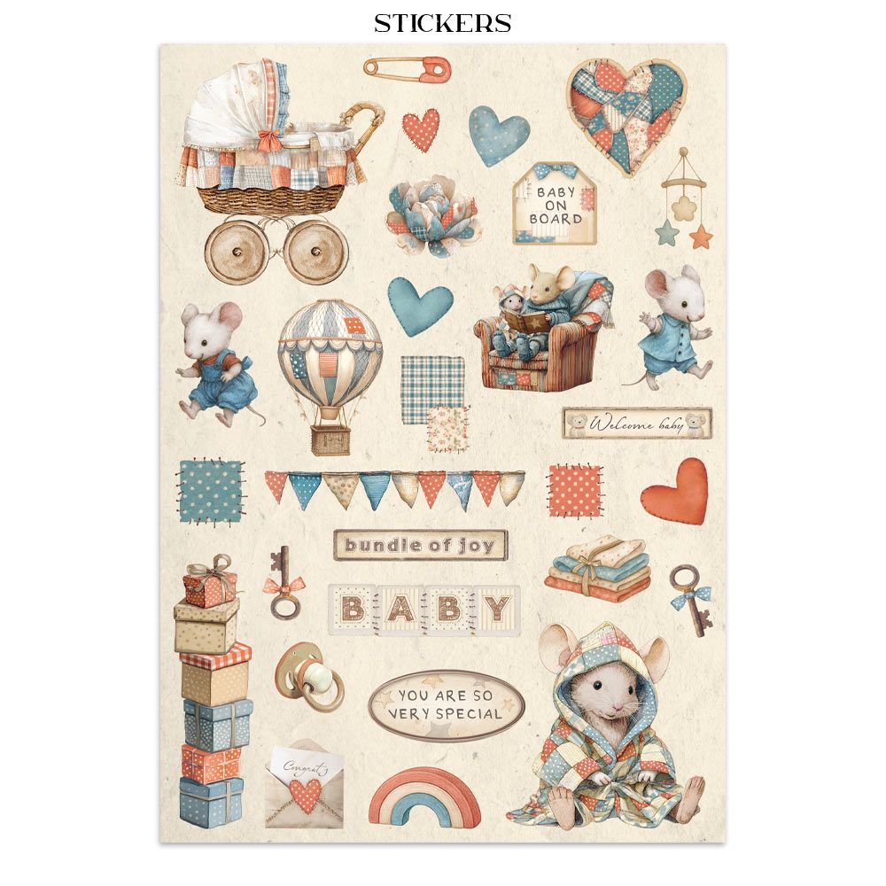 Stamperia - Junk Journal - Baby