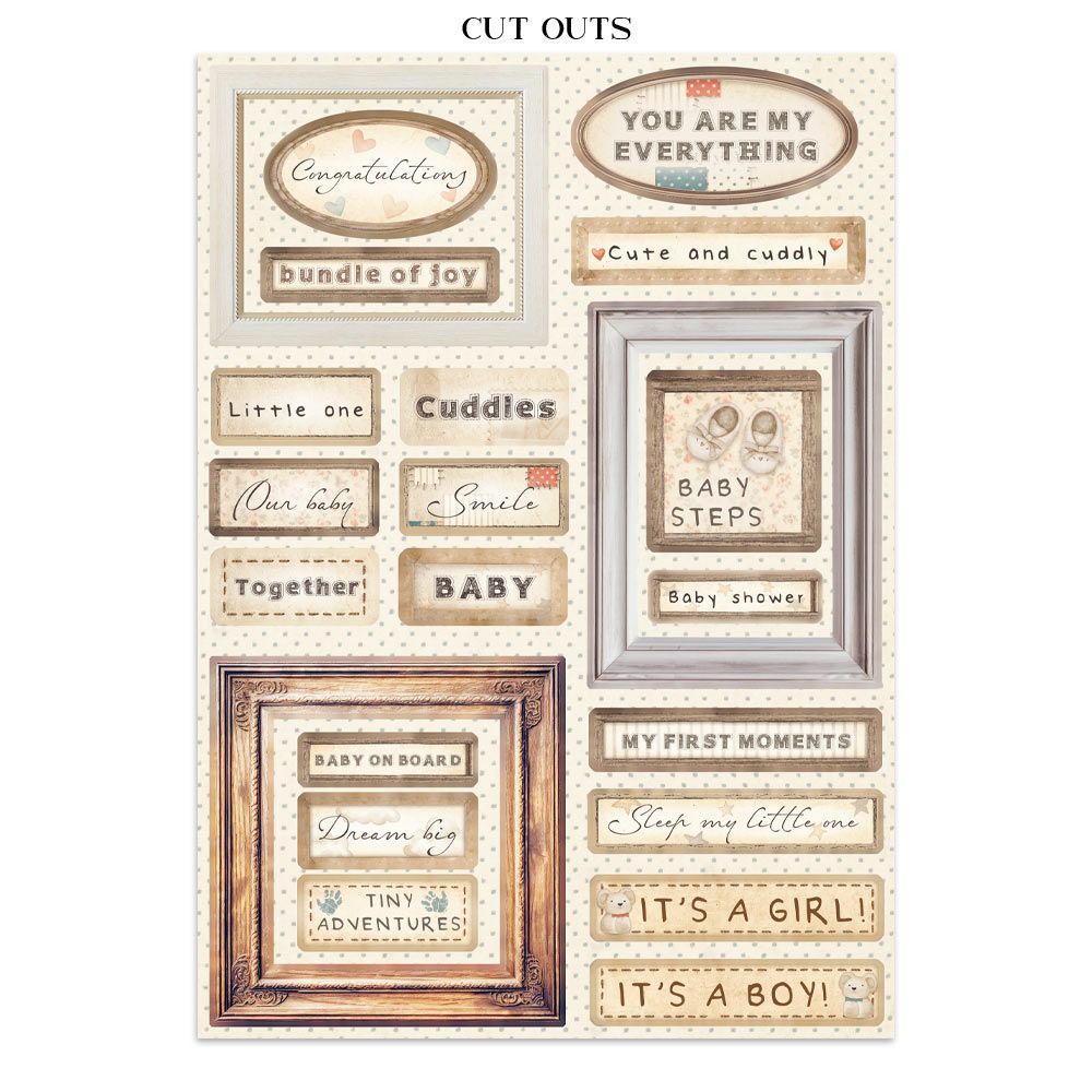 Stamperia - Junk Journal - Baby