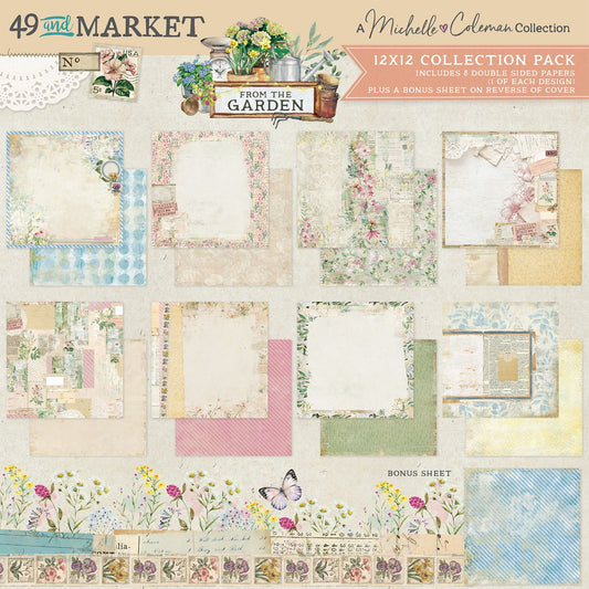 49 And Market - From the Garden - 12x12 Collection Pack