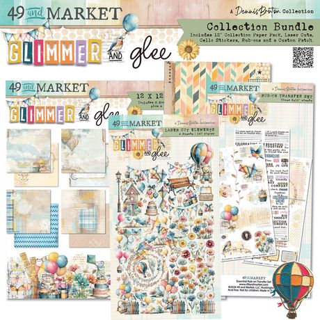 49 and Market - Glimmer and Glee Collection Bundle with Patch