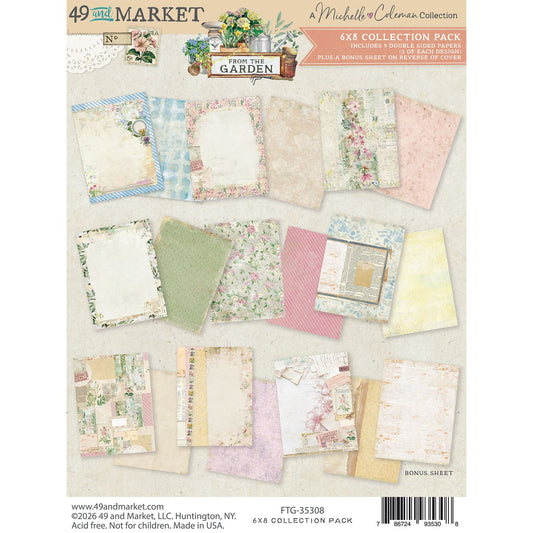 49 and Market - From the Garden  - 6x8 Collection Pack