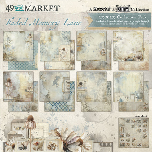 49 And Market - Faded Memory Lane - 12x12 Collection Pack