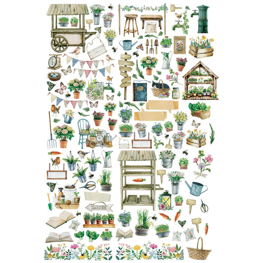 49 And Market - From the Garden - Laser Cuts Elements