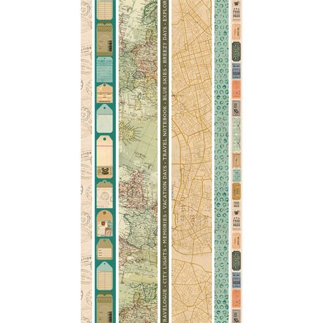 49 And Market - Travel Diaries  - Washi Tape Sheet