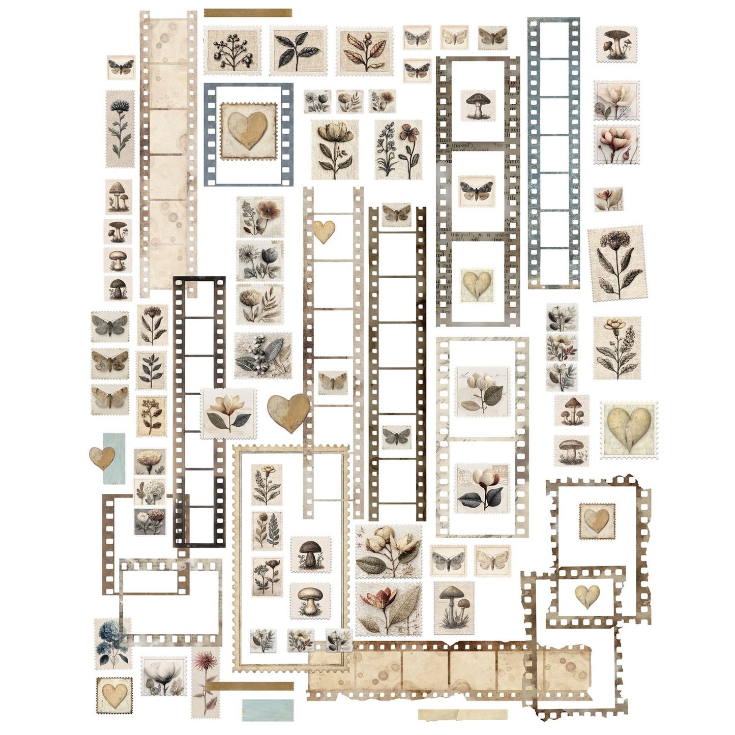 49 And Market - Faded Memory Lane - Laser Cuts Elements