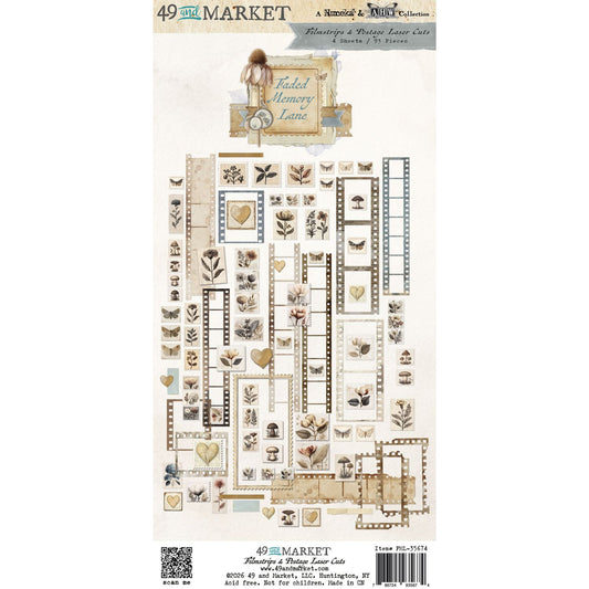 49 And Market - Faded Memory Lane - Laser Cuts Elements